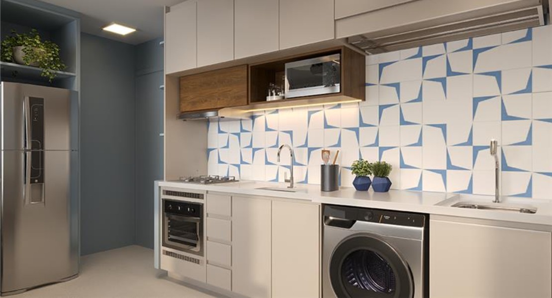 Cozinha decorada